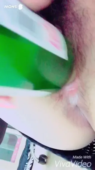 소주병 세워놓고 떡방아 자위하는 참이슬녀