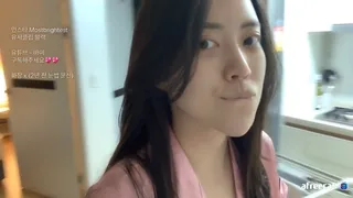 핵존예 전직 승무원 바미 실수로 꼭노(28분18초경)