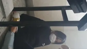 계단간단레깅스녀양말신고 풋잡딸