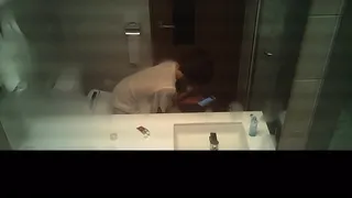 유명 모bj 방종후 화장실