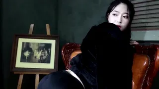 에로배우 윤율의 화보 촬영현장