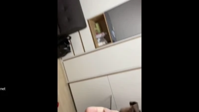 직촬 스웨디시 후 모기잡는 영상