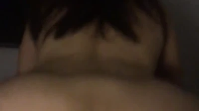 엉덩이에 사정
